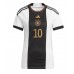 Duitsland Serge Gnabry #10 Voetbalkleding Thuisshirt Dames WK 2022 Korte Mouwen